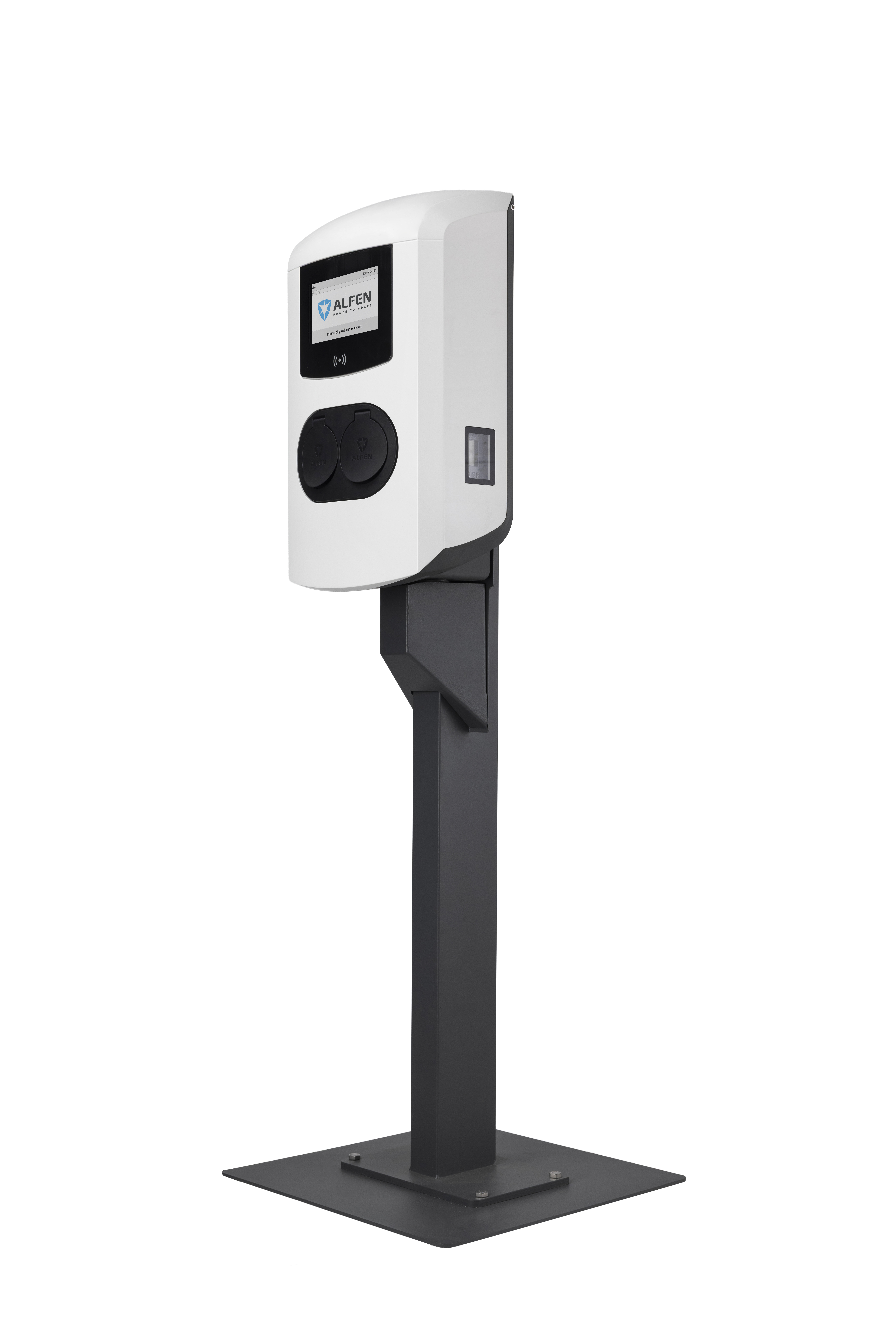 Alfen Eve Double Plus Eichrechtskonform (1x22 kW oder 2x11 kW, RFID, LAN, SIM)